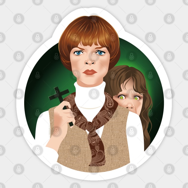 Mrs. MacNeil Sticker by AlejandroMogolloArt